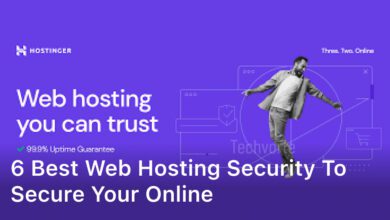 6 Best Web Hosting Security to Secure Your Online