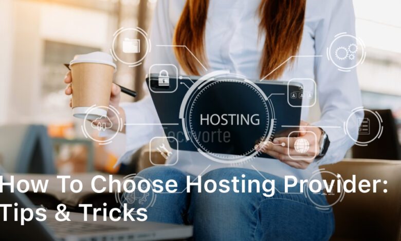 how to choose hosting provider