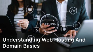 what is web hosting and domain