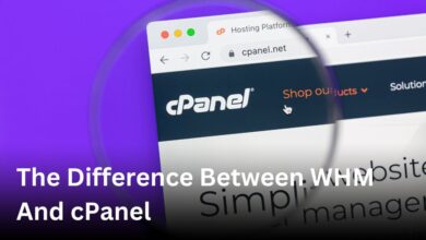Difference Between WHM And cPanel